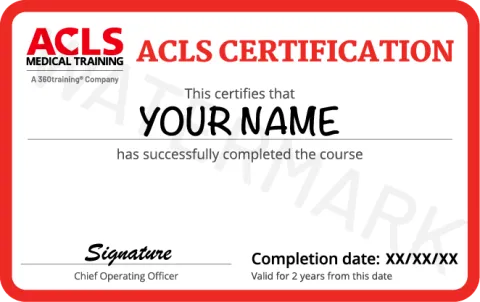 ACLS Card