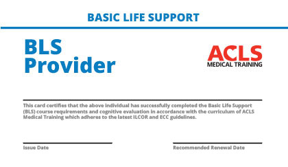 BLS Renewal - Instant Provider Cards