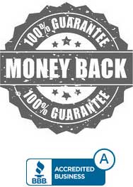 100% Money Back Guarantee