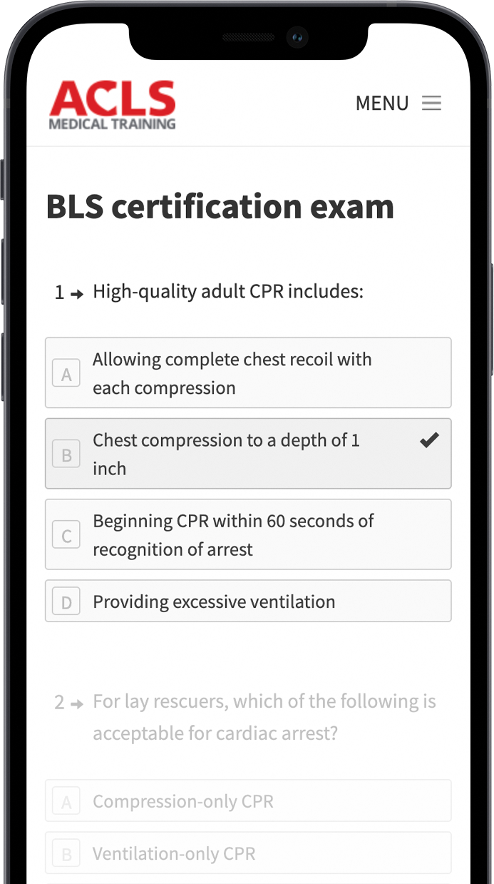 Mobile BLS Course ACLS Medical Training